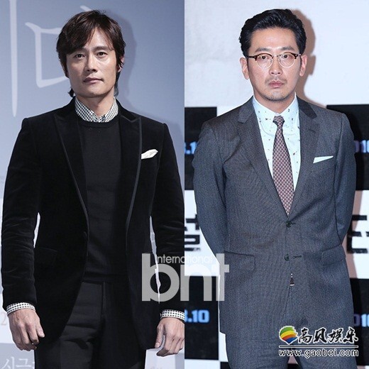 韩国演员李秉宪和河正宇共同参与电影《单身骑士》的制作 韩国演员李秉宪和河正宇共同参与电影《单身骑士》的制作