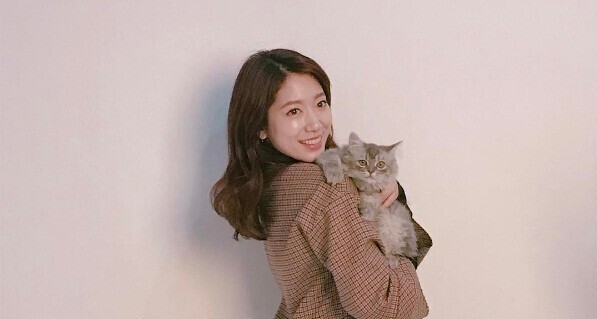 朴信惠在个人IG上连PO多张爱猫的照片