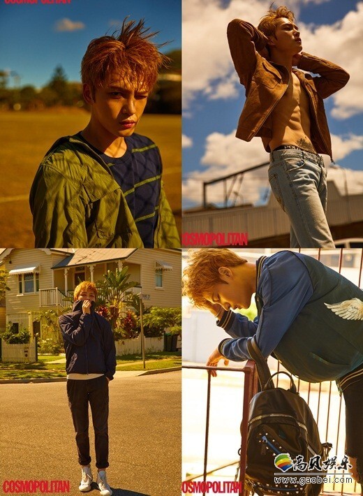 退伍后的金在中置身于澳大利亚的自然风光中 退伍后的金在中置身于澳大利亚的自然风光中