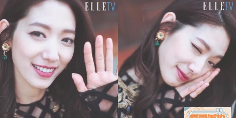 朴信惠电眼甜美微笑与粉丝道晚安 朴信惠电眼甜美微笑与粉丝道晚安