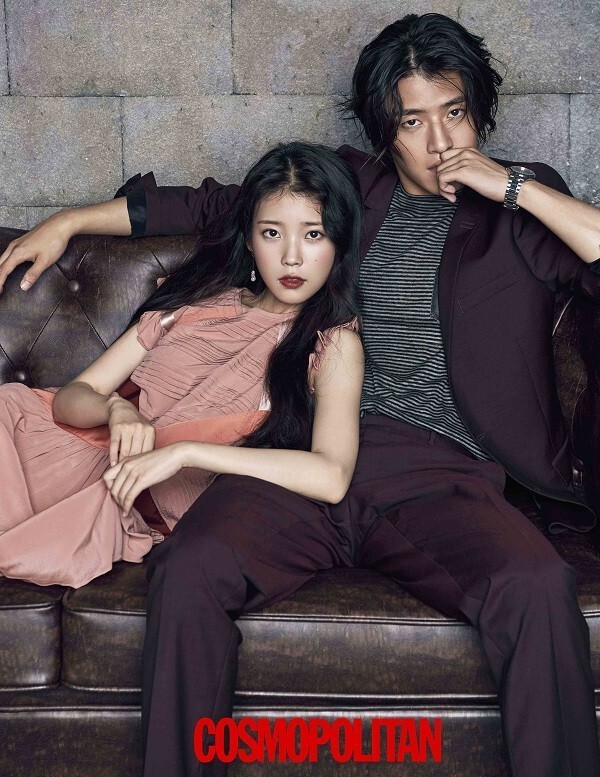 《COSMOPOLITAN》发布了一组《月之恋人-步步惊心：丽》主演李准基、IU等人的杂志写真