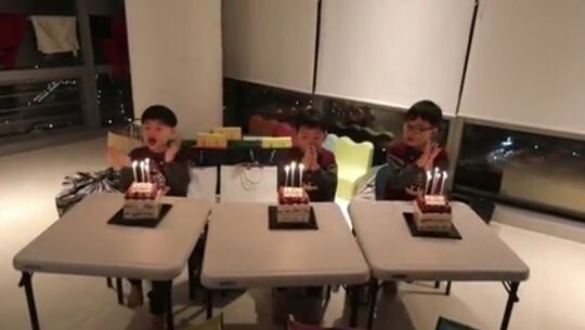 宋一国公开了为大韩、民国、万岁庆生的影像