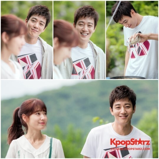 《Doctors》剧组于今日公开了片场金来沅和朴信惠的幕后花絮照