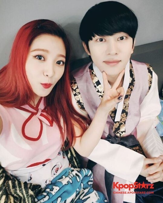 Super Junior成员金希澈与Red Velvet成员Yeri合照公布了