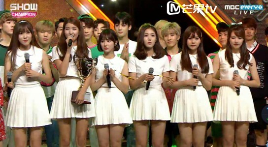 《Show CHAMpion》冠军秀在芒果TV中韩同步直播