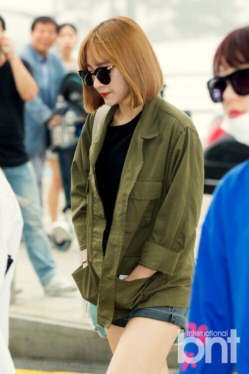 EXID现身仁川国际机场，前往中国参加ChinaJoy 2016公演