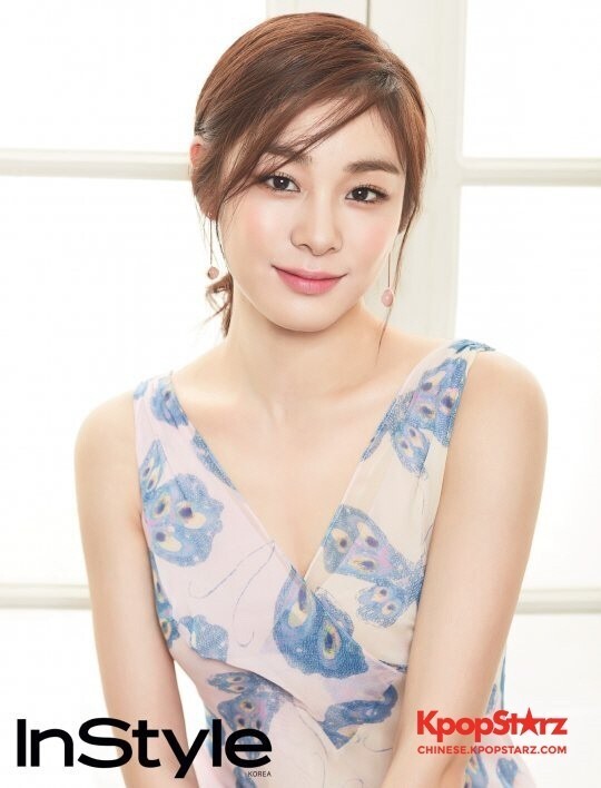 金妍儿近日为《INSTYLE》拍摄了画报，展现了女神的风姿和美貌