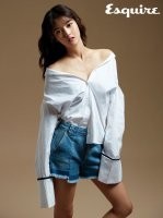 南宝拉近日拍摄了一组写真，散发出的小性感魅力引发热议