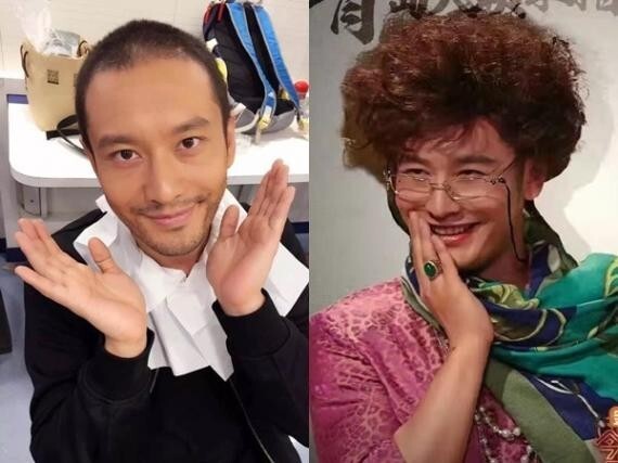 《今夜百乐门》节目中,黄晓明扮成来自山东的大姨 《今夜百乐门》节目中,黄晓明扮成来自山东的大姨