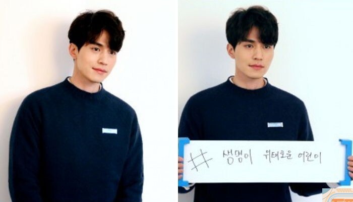 李栋旭参与拍摄守护儿童every child宣传画报的现场照公开 李栋旭参与拍摄守护儿童every child宣传画报的现场照公开