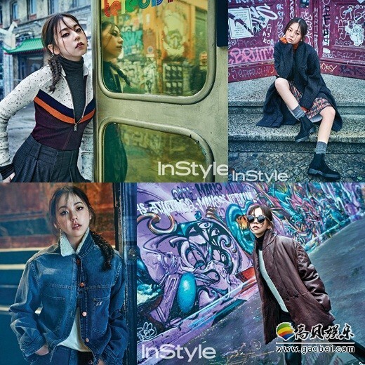 韩国演员安昭熙携手某时尚杂志拍摄的写真公开