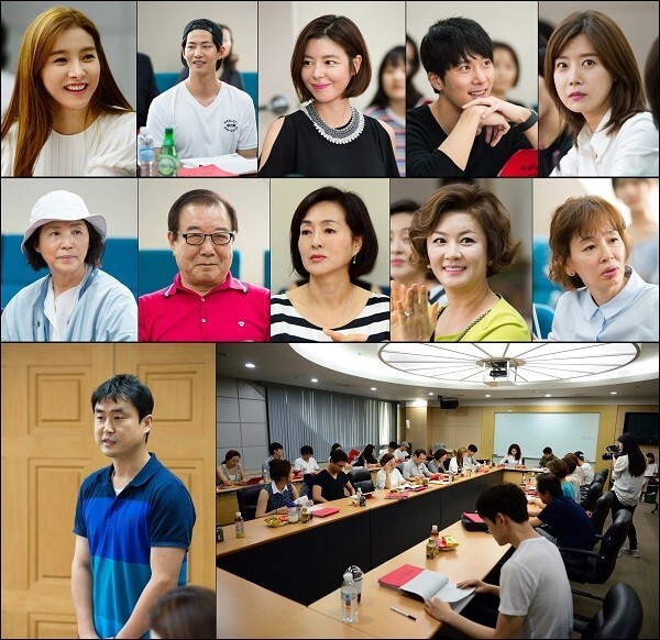 《我们的甲顺》台词排练现场照公开 《我们的甲顺》台词排练现场照公开