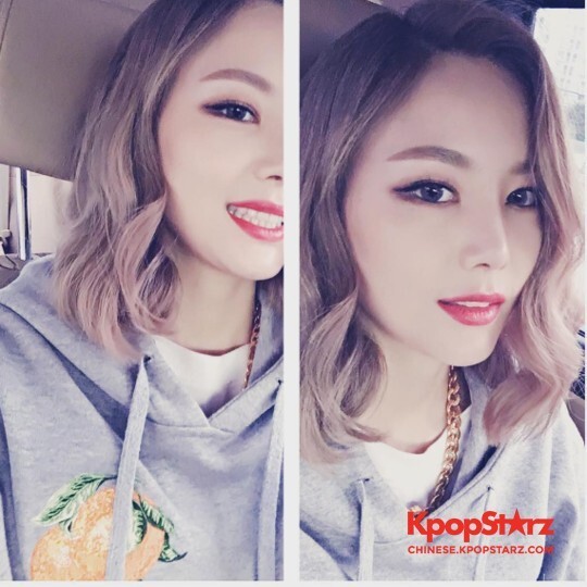 Brown Eyed Girls成员Miryo公开了近况 Brown Eyed Girls成员Miryo公开了近况