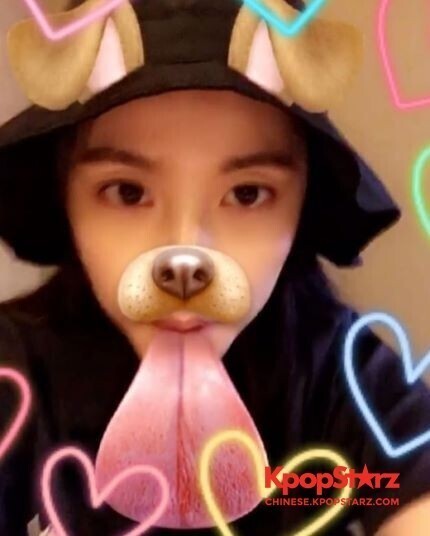 闵孝琳于个人Instagram上传了可爱的自拍照 闵孝琳于个人Instagram上传了可爱的自拍照