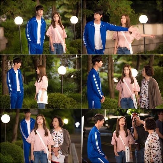 《我们的甲顺》公开了CP许甲石和申甲顺的开机花絮照