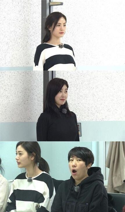 《真正男子汉》女兵特辑中8名女兵成员在接受了身体检查