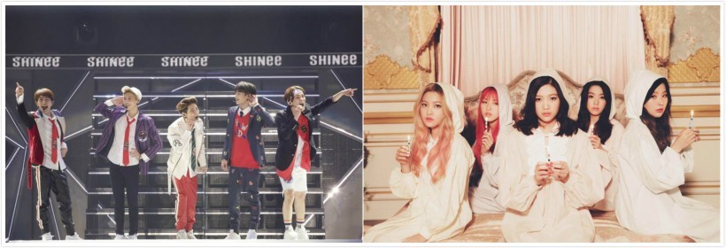 有消息指SHINee和Red Velvet正在准备新专辑啦