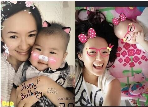 章子怡的女儿醒醒开口喊妈妈了？
