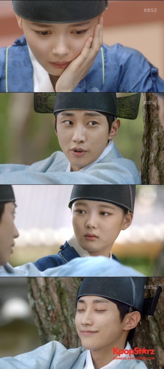 《云画的月光》描绘了挨了打的洪乐瑥的模样