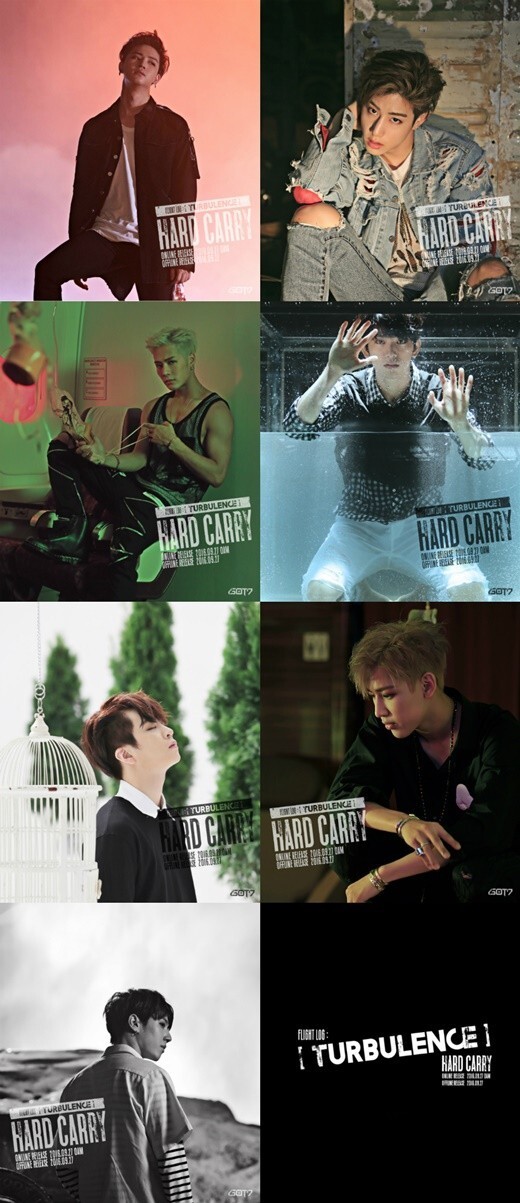 男团GOT7正规2辑《FLIGHT LOG:TURBULENCE》首波回归预告照 男团GOT7正规2辑《FLIGHT LOG:TURBULENCE》首波回归预告照