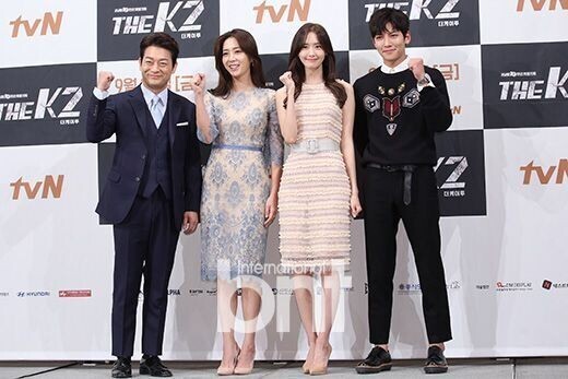 韩国tvN电视台新剧《THE K2》在首尔举行制作发布会 韩国tvN电视台新剧《THE K2》在首尔举行制作发布会