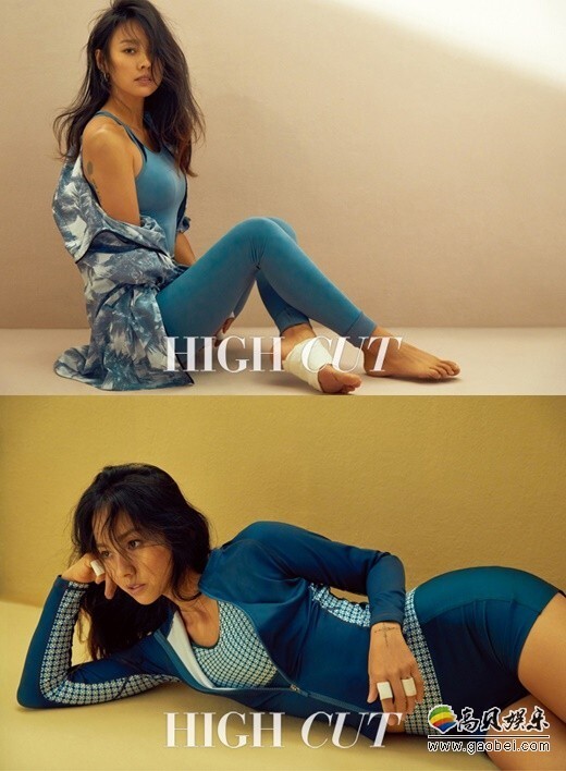 李孝利为某时尚杂志拍摄的最新封面画报20日公开