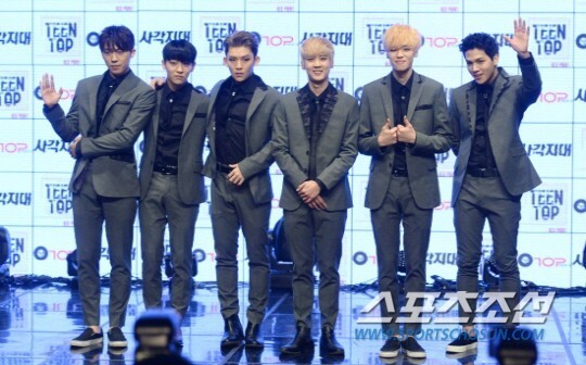 男团TEEN TOP将以五人形式进行新专辑的活动