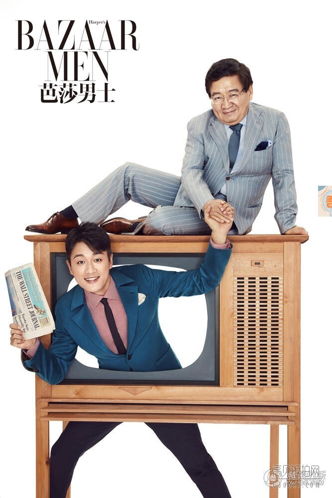 佟大为徐小平玩嗨了！竟然坐电视机上还登了封面？