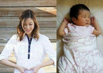 钟嘉欣的女儿是哪天出生的。在哪里生的？