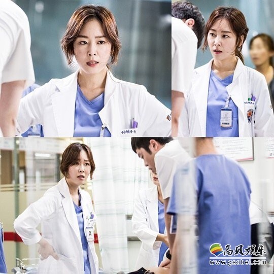 《浪漫医生》剧组公开了女主角徐玄振的片场照