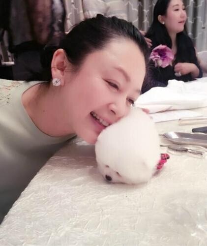 有网友在网上曝光了一组女星陈红的近照