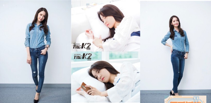 少女时代允儿作为Denim优形牛仔裤代言人