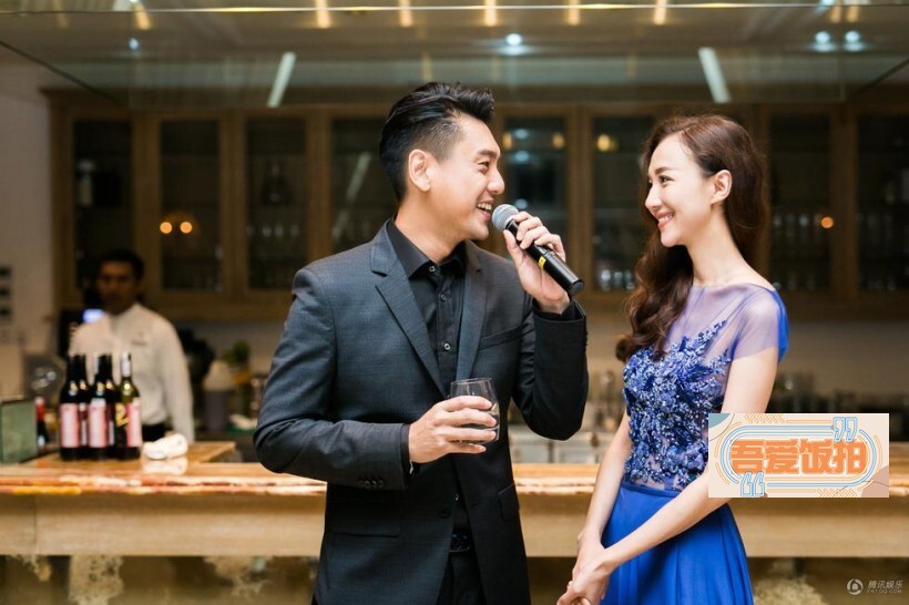 9月2日朱孝天韩雯雯举办欢迎晚宴