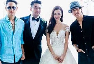 朱孝天婚F4聚齐了吗？