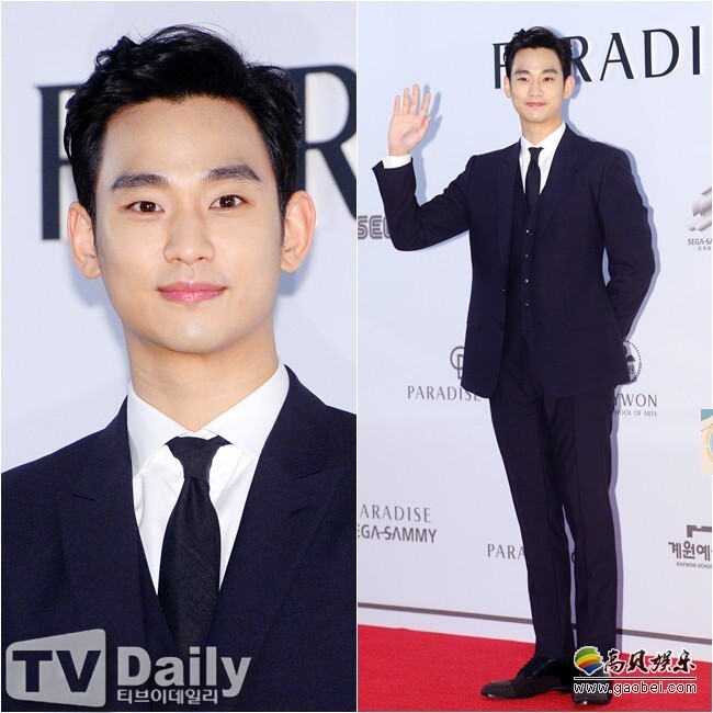 演员金秀贤日前出席了度假村举行的开幕活动 演员金秀贤日前出席了度假村举行的开幕活动