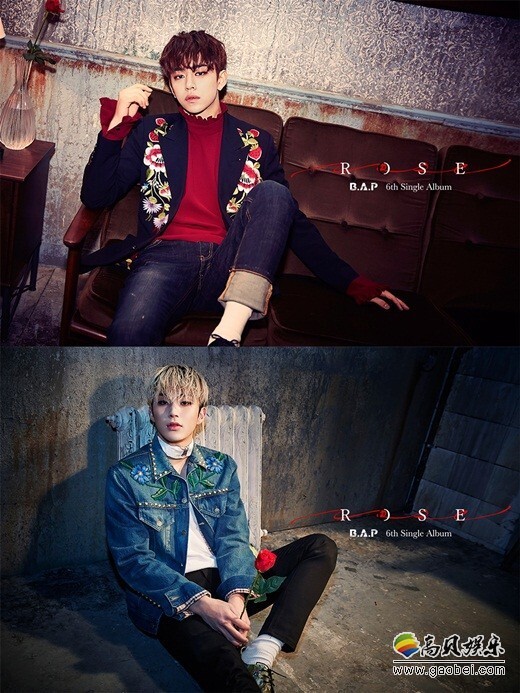 男团B.A.P成员大贤和钟业的回归预告照公开 男团B.A.P成员大贤和钟业的回归预告照公开