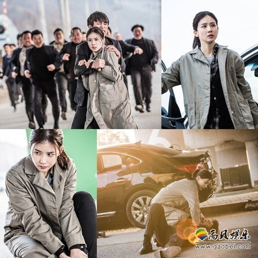 《悄悄话》公开了主演李宝英与一帮男人展开激烈打斗的剧照