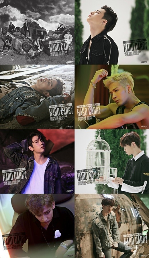 公开了GOT7回归团体预告照及第二波个人预告照