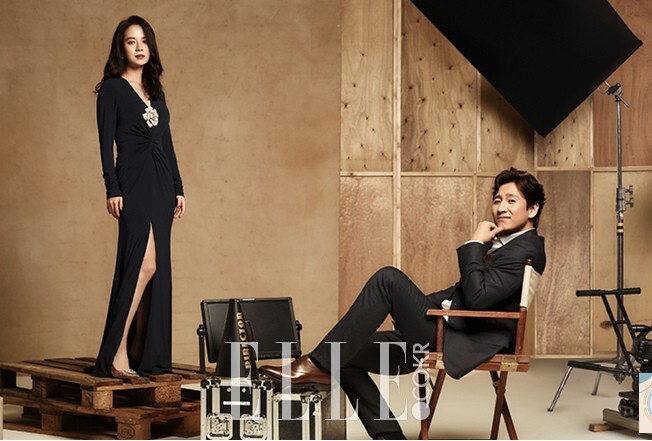 时尚杂志《ELLE》邀请新剧即将上档的演员们拍摄画报