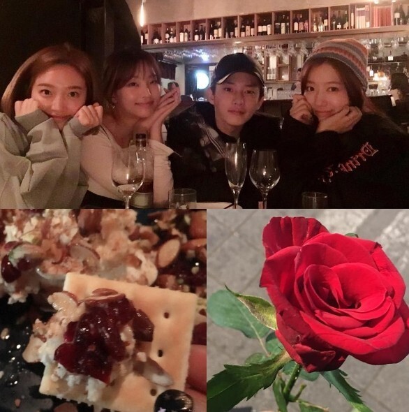 演员朴信惠与电视剧《Doctors》中的演员们又聚在一起了