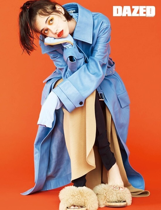 权志龙前绯闻女友水原希子登上韩国某杂志封面 权志龙前绯闻女友水原希子登上韩国某杂志封面