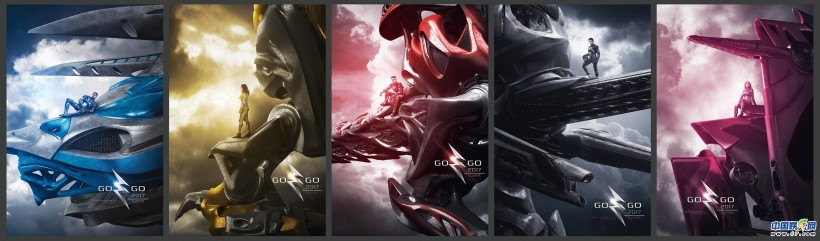 科幻动作大片《超凡战队》首度曝光“恐龙机甲”版海报