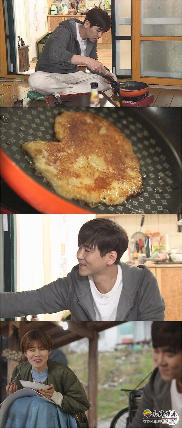 《我们结婚了》方面公开了一组崔民勇与张度妍的预告照