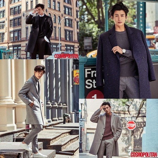 帝国之子成员朴炯植携手某杂志拍摄的时尚写真公开