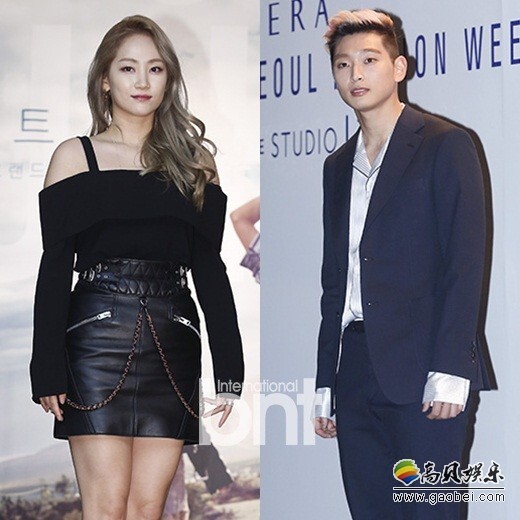 韩国组合Wonder Girls出身誉恩与2AM成员郑珍云于近日分手