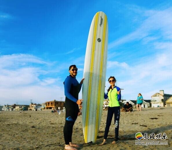 刘颖仪跑去美国冲浪了? 刘颖仪跑去美国冲浪了?
