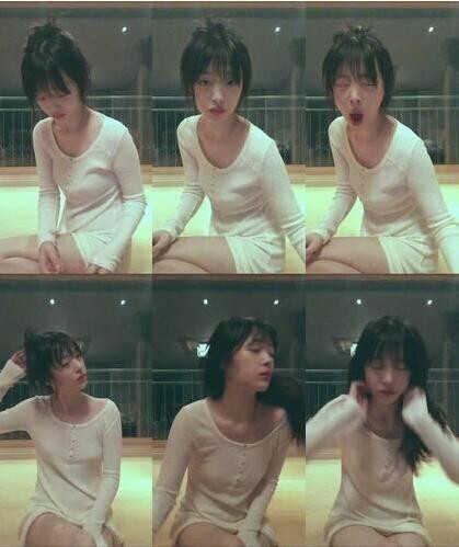 韩星雪莉又上传真空上阵的凸点照