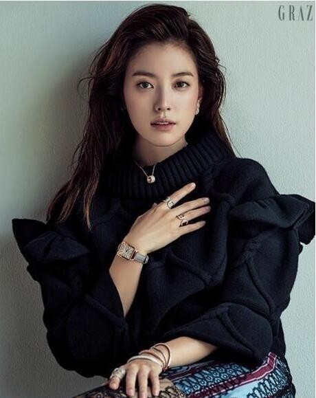 韩孝周公开了一组时尚杂志画报？