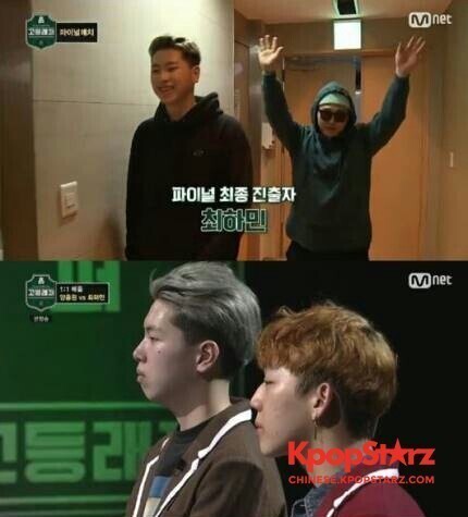 《高校Rapper》中梁洪元与崔河民再次对决 《高校Rapper》中梁洪元与崔河民再次对决