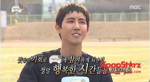 《无限挑战》中公开了光熙在入伍前进行最后问候的样子 《无限挑战》中公开了光熙在入伍前进行最后问候的样子